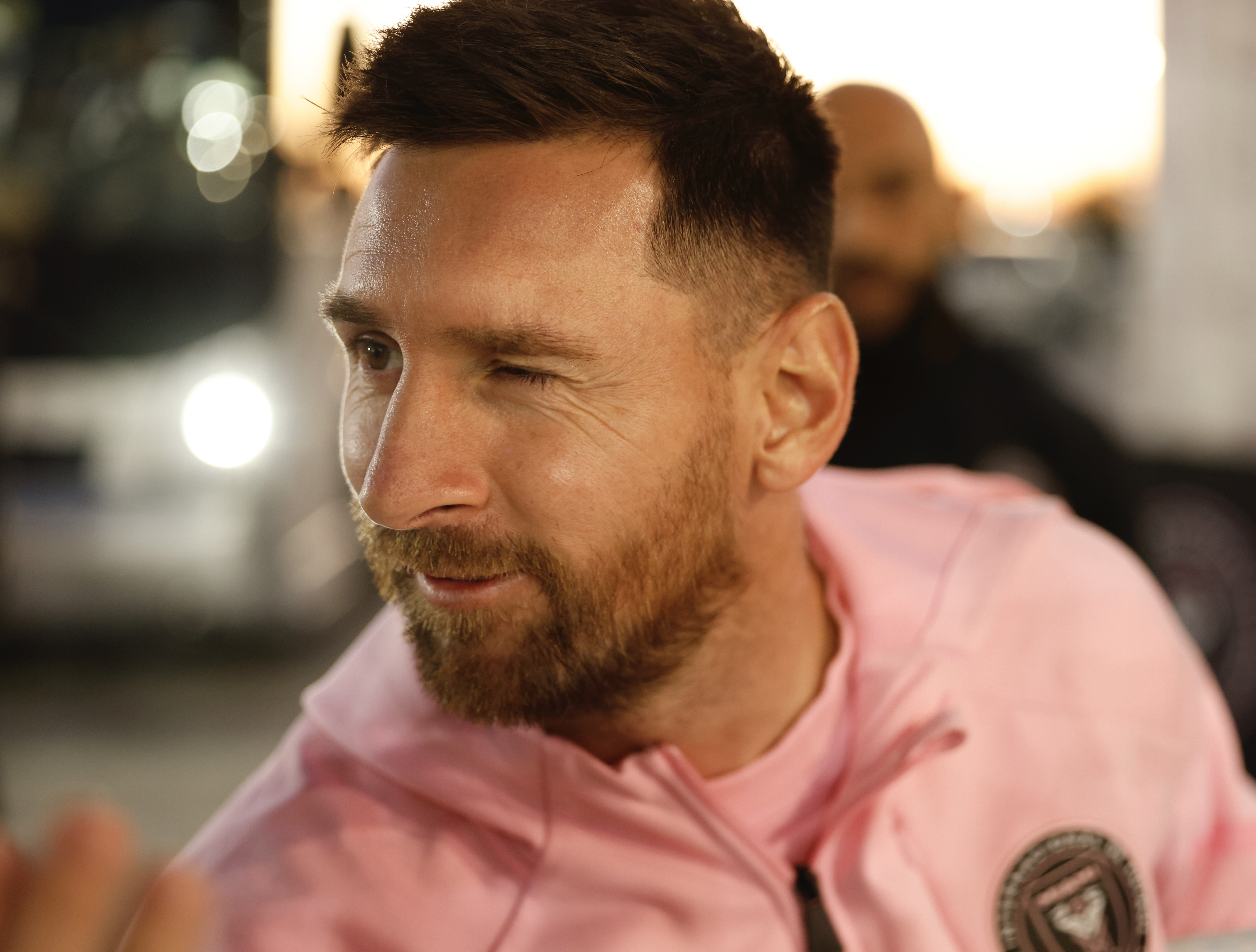 Capturando a Messi en el Chase Stadium